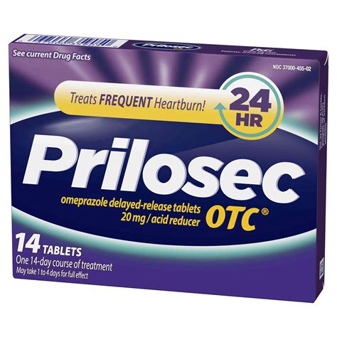 how quickly does prilosec start working