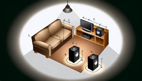 how should a subwoofer be placed