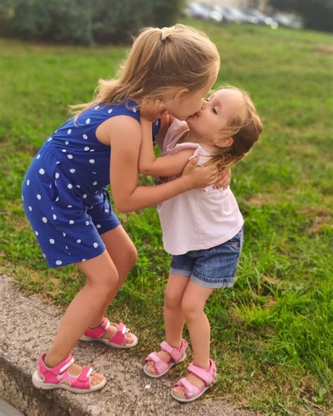 how should you feel when kissing kids