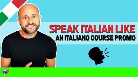 how do we learn how to speak italian