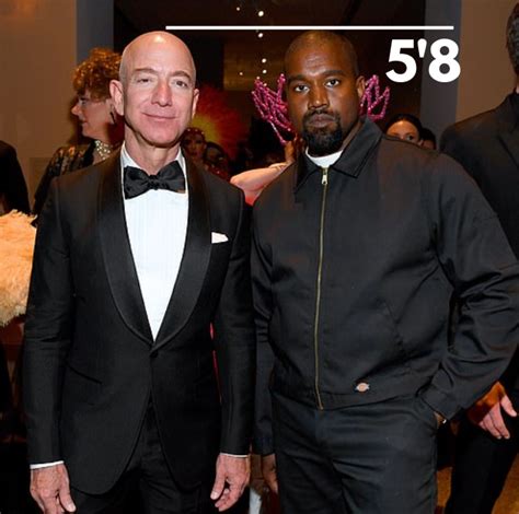 how tall is jeff bezos