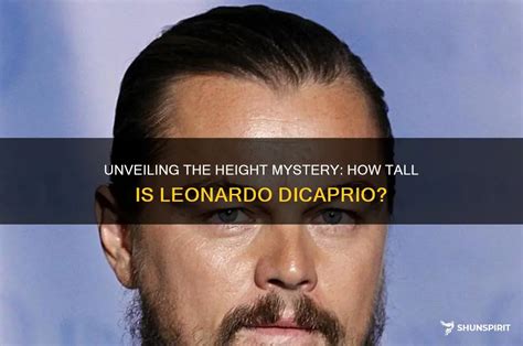 how tall is leo decaprio