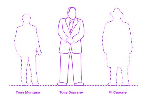 how tall is tony soprano