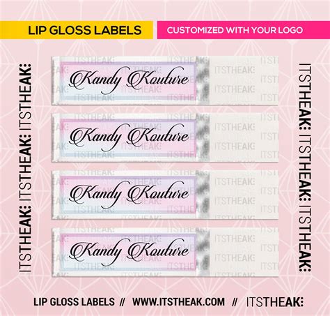 how to create lip gloss labels printable free