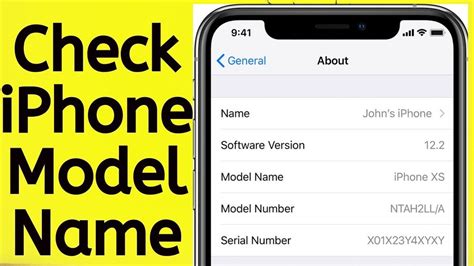 how to check your kids iphone model