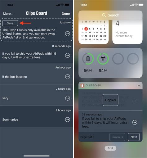how to access clipboard iphone
