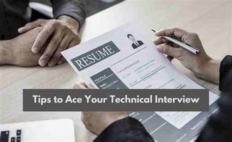 how to ace a technical interview