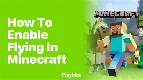 how to activate flying in minecraft