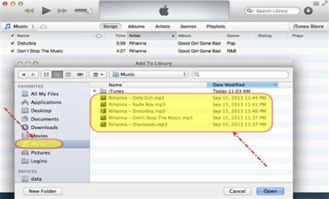 how to add audio to itunes