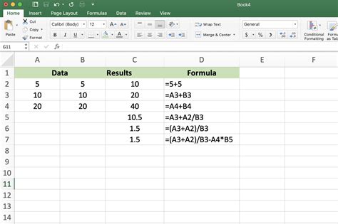 How To Add Formulas In Excel A Step Using Formulas Worksheet - Using Formulas Worksheet