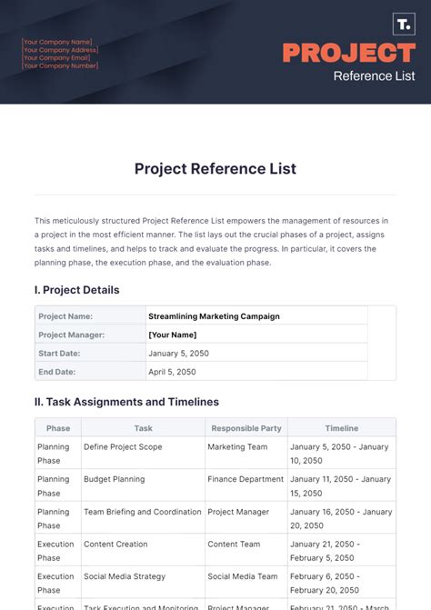 how to add references in project report