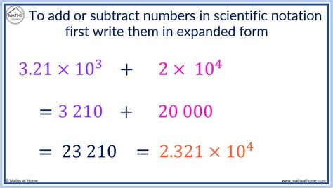 How To Add Scientific Notation