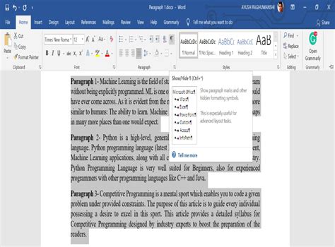 how to adjust line spacing in word