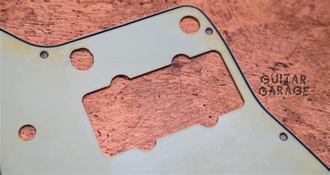 how to age pickguard
