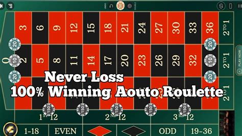 how to always win on roulette