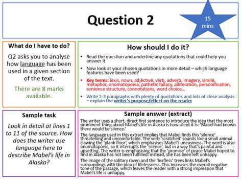 how to answer questions in english language