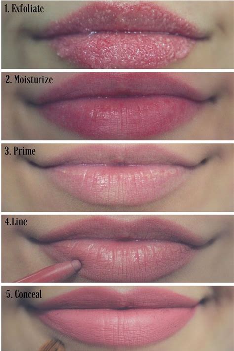 how to apply a matte lipstick