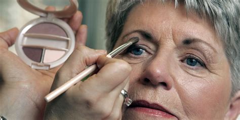 how to apply eye makeup for 60 year old woman