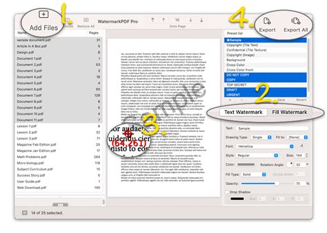 how to apply watermark in pdf