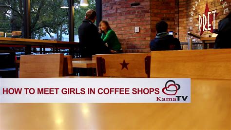 how to approach a girl at a coffee shop images