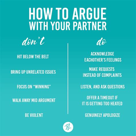how to argue in relationships