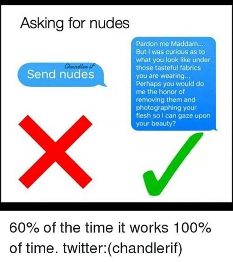 How To Ask For Nude