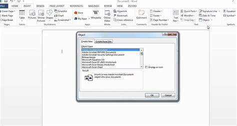 how to attach a file in word