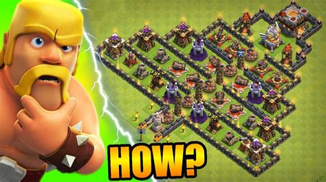 how to attack own base in coc