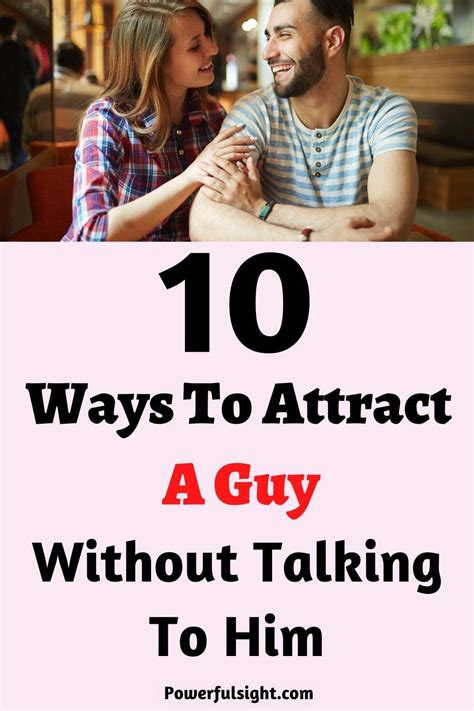 how to attract a guy without talking book