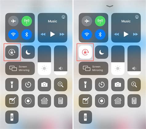 how to auto screen rotate in iphone