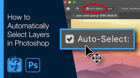how to auto select in photoshop