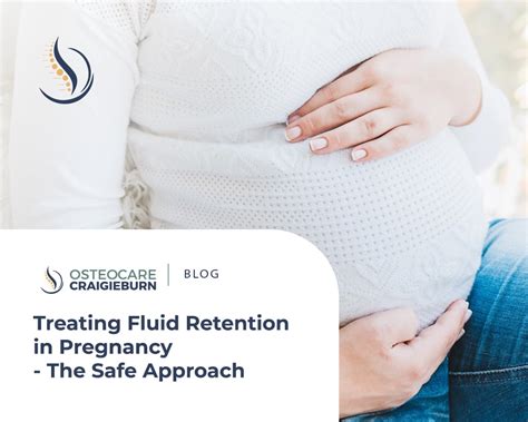 how to avoid fluid retention during pregnancy