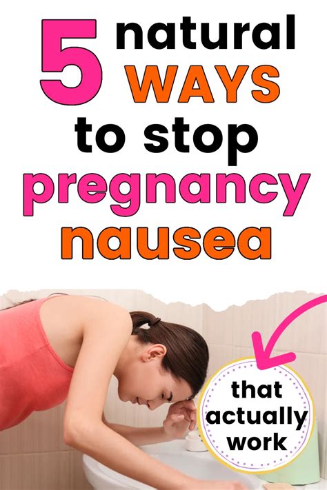 how to avoid nausea in pregnancy
