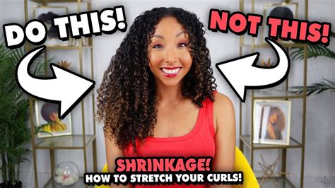 how to avoid shrinkage in curly hair