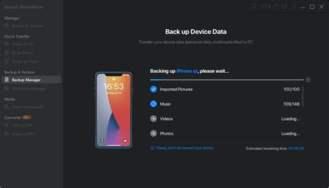 how to back up iphone to desktop