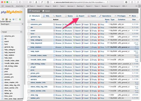 how to backup database from phpmyadmin