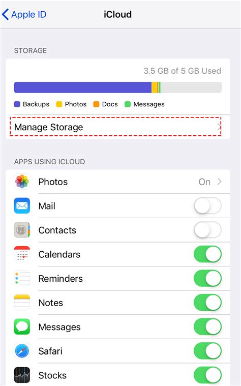 how to backup when icloud is full