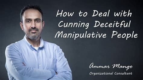 how to be cunning and manipulative