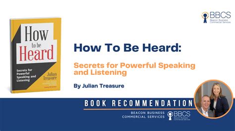 How To Be Heard Secrets For Powerful Speaking And