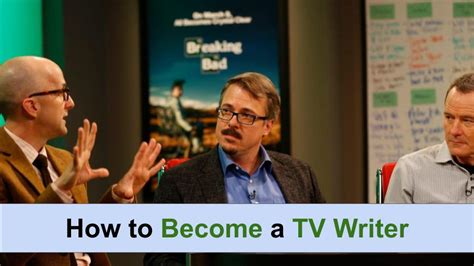 how to become a writer for tv