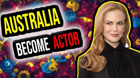 how to become an actor in australia
