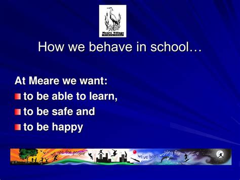 how to behave in class ppt