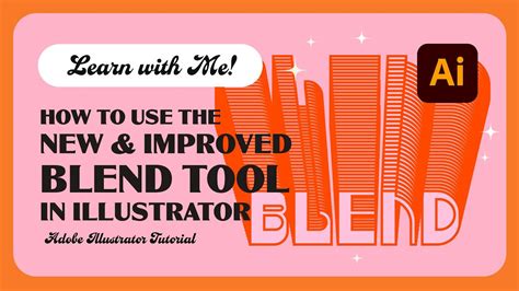 how to blend in adobe illustrator
