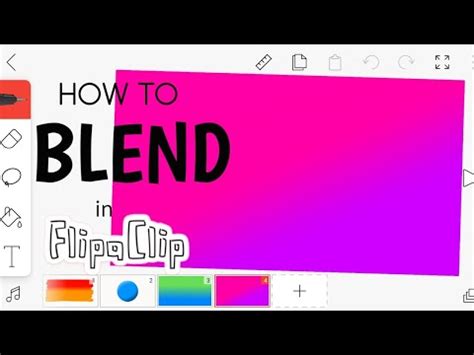 how to blend in flipaclip