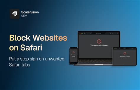 how to block a site in safari