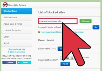 how to block a url in chrome
