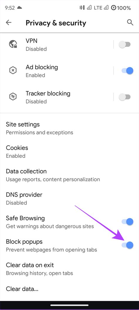 how to block popups in opera