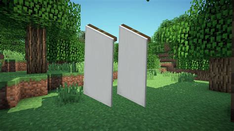 how to break a banner in minecraft