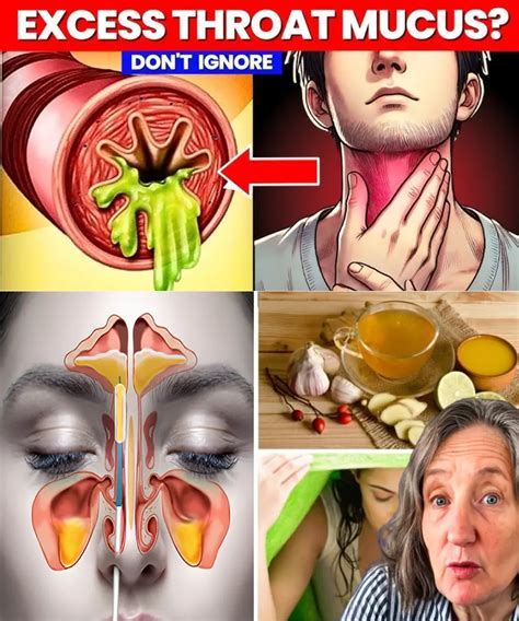how to age up mucus induce throat