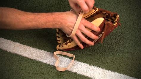 how to break in a softball mitt